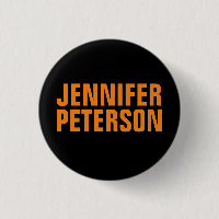 Professional minimalist modern bold orange black