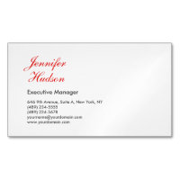 Professional minimalist modern red calligraphy