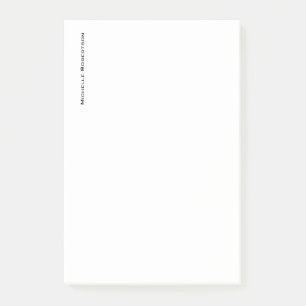 Professional Minimalist Plain Modern Post-it Notes