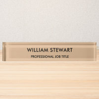 Professional Minimalist Rustic Employee Staff