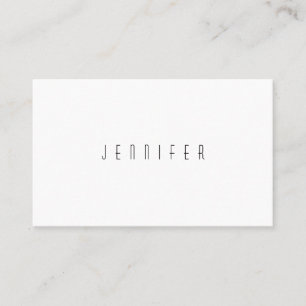 Professional Minimalist Template Modern Elegant Business Card