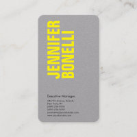 Professional minimalist yellow grey sharp