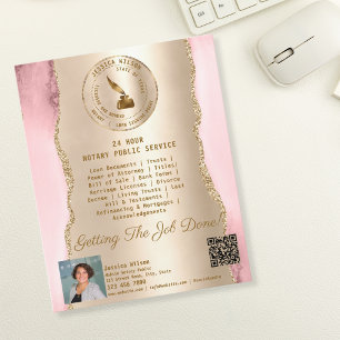 Professional Mobile Notary & Loan Signing Agent Flyer