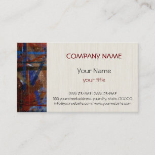 Professional Modern Abstract Art Business Card