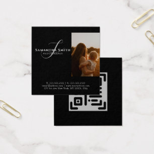 Professional Modern Black and White Photography QR