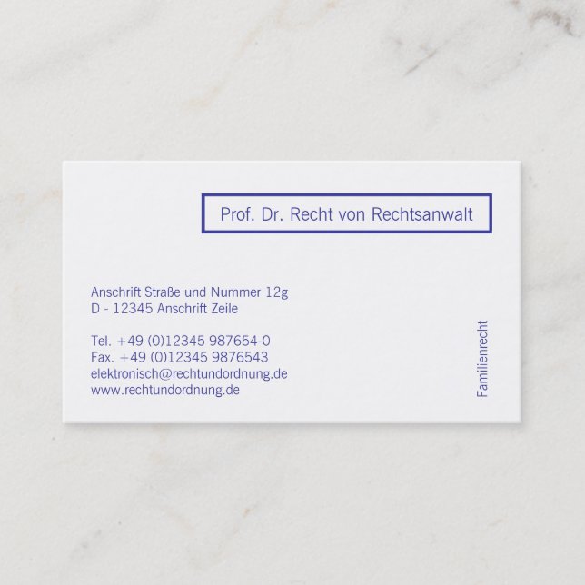 professional modern business card (Front)