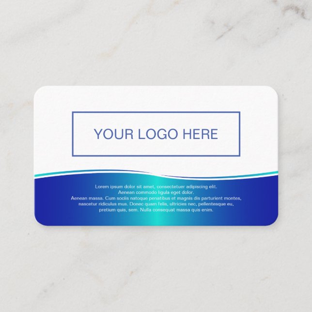 Professional Modern Business Card (Front)