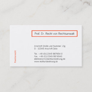professional modern business card