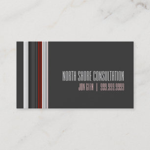 Professional Modern Business Card Consultant