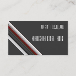 Professional Modern Business Card Consultant