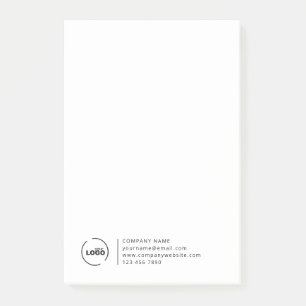 Professional Modern Business Logo Post-it Notes