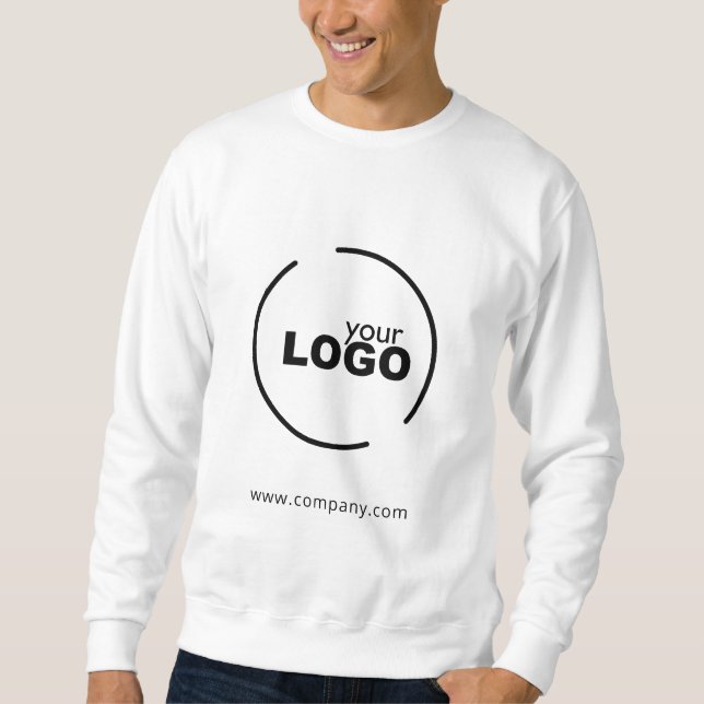Professional Modern Business Logo Sweatshirt (Front)