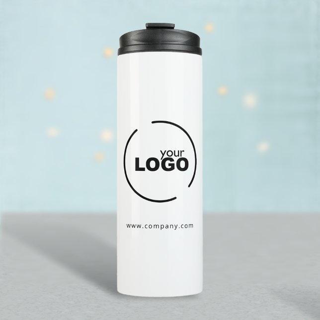 Professional Modern Business Logo Thermal Tumbler (Creator Uploaded)