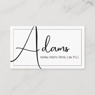Professional Modern Clean Business Card
