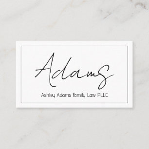 Professional Modern Clean Business Card