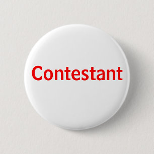 professional modern Contestant Pin