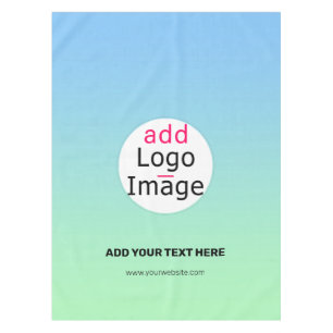 Professional Modern Custom Business Brand Gradient Tablecloth