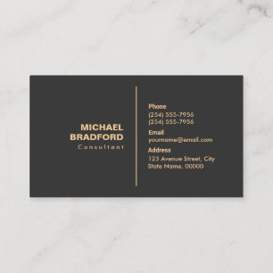 Professional Modern Custom Personalised Business Card