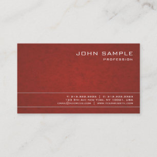 Professional Modern Design Graceful Classy Luxury Business Card