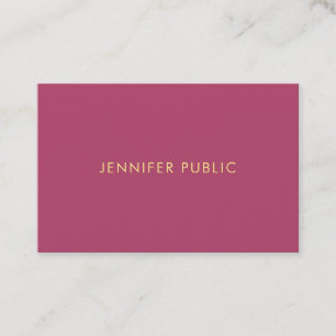 Professional Modern Elegant Colours Premium Silk Business Card