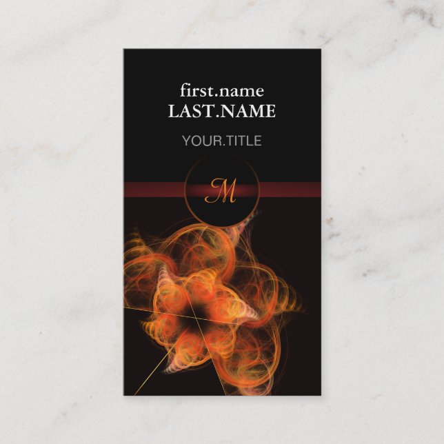Professional Modern Elegant Cool Lightworks Business Card (Front)