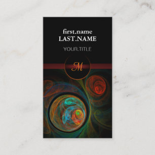 Professional Modern Elegant Cool Rebirth Blue Business Card