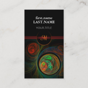 Professional Modern Elegant Cool Rebirth Green Business Card