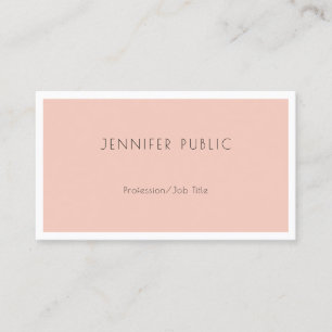 Professional Modern Elegant Minimalistic Design Business Card