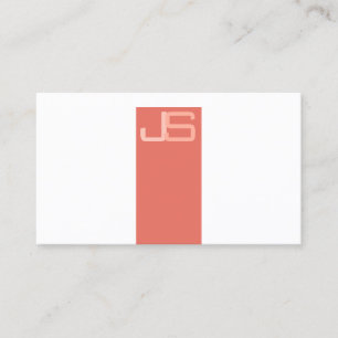 Professional Modern Elegant Monogram Template Business Card
