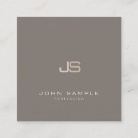 Professional Modern Elegant Monogrammed Template