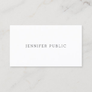 Professional Modern Elegant Simple Design Template Business Card