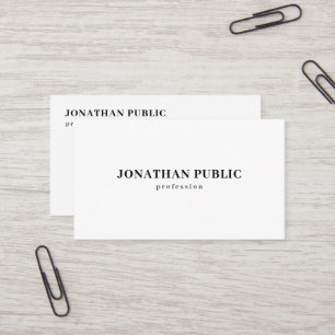 Professional Modern Elegant Template Simple Business Card