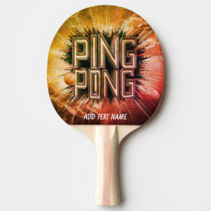 professional modern fulcolor cool elegant ping pong paddle
