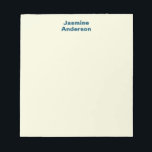Professional Modern Minimalist Beige Colour Notepad<br><div class="desc">You Can Easily Change the Fonts,  Background Image and Colour,  Letter Characters.</div>