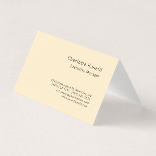 Professional Modern Minimalist Business Card