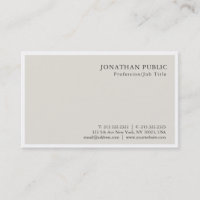 Professional Modern Minimalist Classy Design