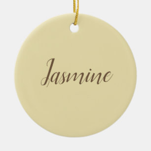 Professional Modern Minimalist Pastel Beige Colour Ceramic Tree Decoration