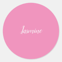 Professional Modern Minimalist Pink