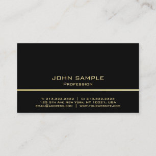 Professional Modern Minimalistic Simple Design Business Card