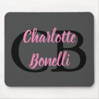Professional Modern Monogram Name Minimalist