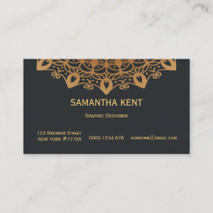Professional Modern ornaments Business Card