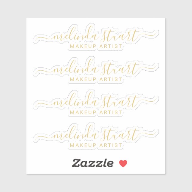 Professional Modern Script Name (Sheet)