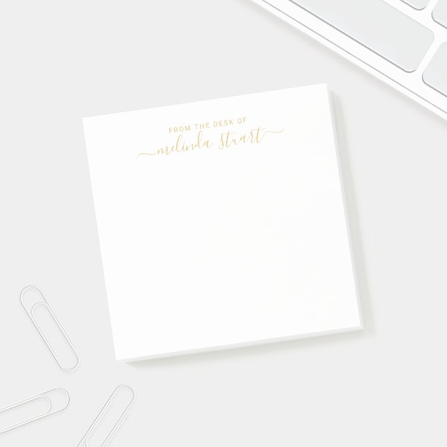 Professional Modern Script Post-it Notes (Creator Uploaded)