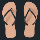 Professional Modern Simple Plain Tumbleweed Colour Jandals<br><div class="desc">Classical Customise Professional Design</div>