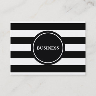Professional Modern Stripes Design Business Card