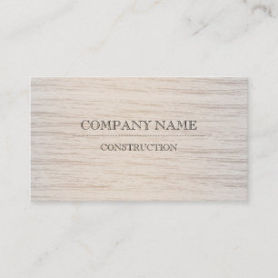 Professional Modern Wood Grain Business Card