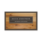 Professional Modern Wood Grain Look