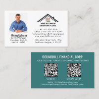 Professional Mortgage Photo Logo QR Code