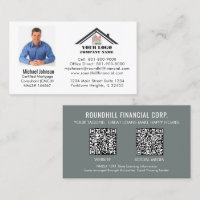 Professional Mortgage Photo Logo QR Code
