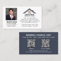 Professional Mortgage Photo Logo QR Code